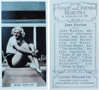 Godfrey Phillips Stage and Cinema Beauties (Series B)