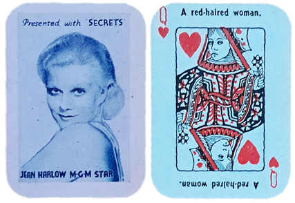 Secrets Magazine Movie Star Mini Playing Cards