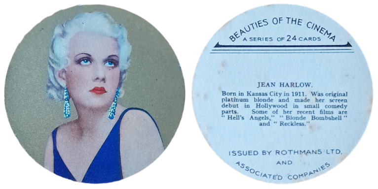 Rothmans Beauties of the Cinema (Round)