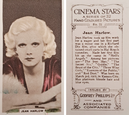 Godfrey Phillips Cinema Stars 32 Colour