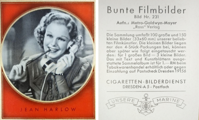 Jasmatzi Bunte Filmbilder (First Series)
