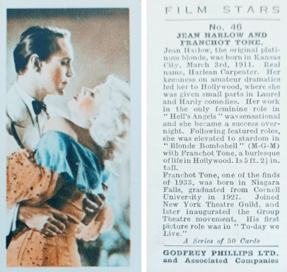 Godfrey Phillips Film Stars