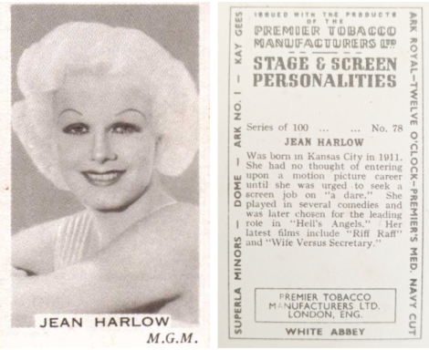 Premier Stage & Screen Personalities