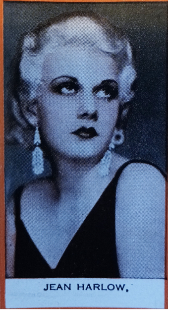 Godfrey Phillips BDV Package Film Stars (Card Cut-Out)