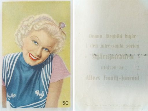 Stjarnparaden Film Stars