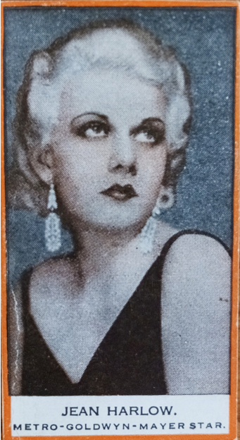 Godfrey Phillips BDV Package Film Stars (Card Cut-Out)